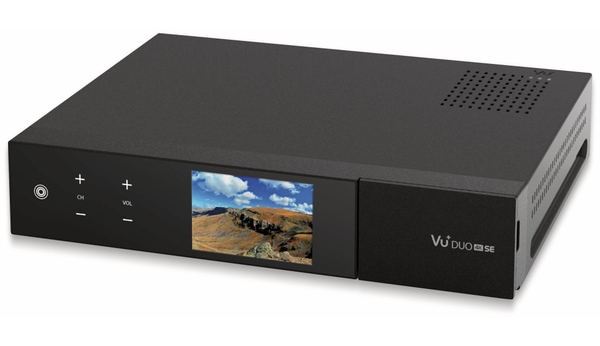 VU+ DVB-S Twin-Receiver Duo 4K SE, UHD, Linux