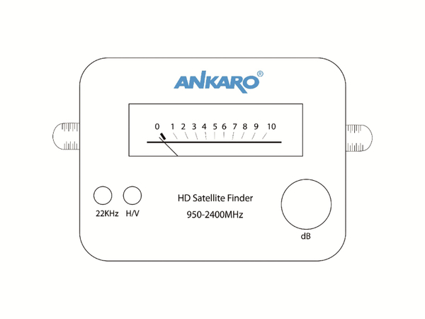 ANKARO SAT-Finder SF1, analog - Produktbild 3