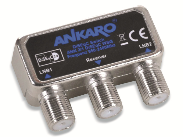 ANKARO DiSEqC-Schalter 2/1 WSG - Produktbild 4