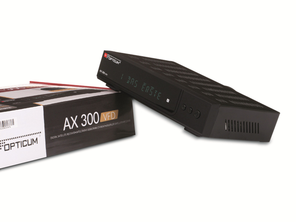 RED OPTICUM DVB-S2 HDTV-Receiver AX 300 VFD - Produktbild 6