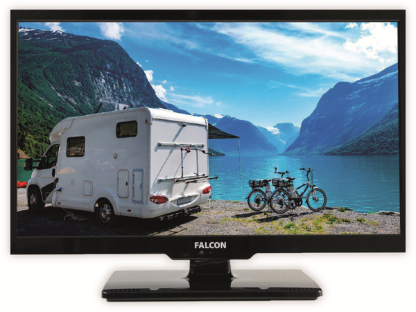FALCON Easyfind TV Camping Set Traveller Kit 2, Tripod, inkl. LED-TV 48 cm (19&quot;) - Produktbild 12