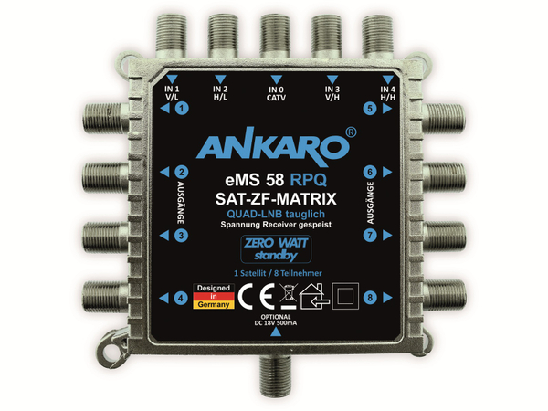 ANKARO SAT-Multischalter eMS 58 RPQ - Produktbild 3