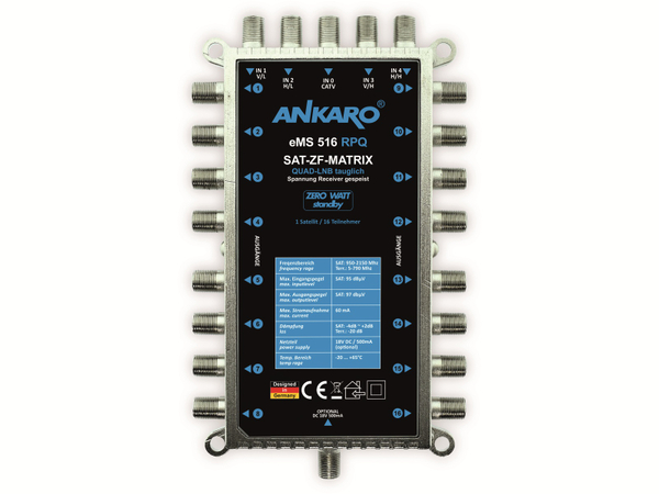 Ankaro SAT-Multischalter eMS 516 RPQ - Produktbild 2