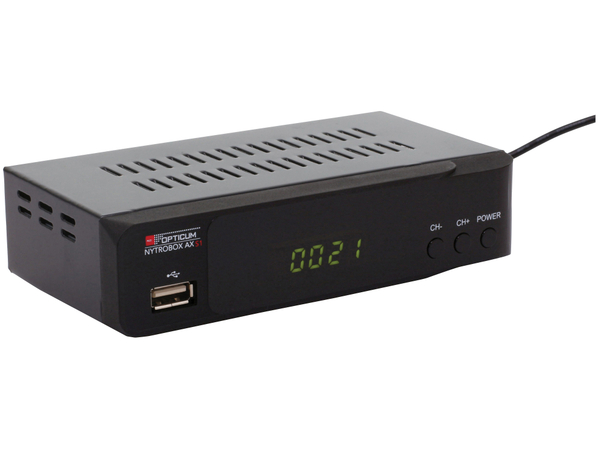 RED OPTICUM DVB-S HDTV Receiver NYTROBOX AXS1, mit PVR - Produktbild 7