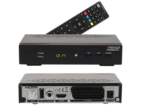 RED OPTICUM DVB-S HDTV Receiver NYTROBOX AXS2, mit PVR - Produktbild 11