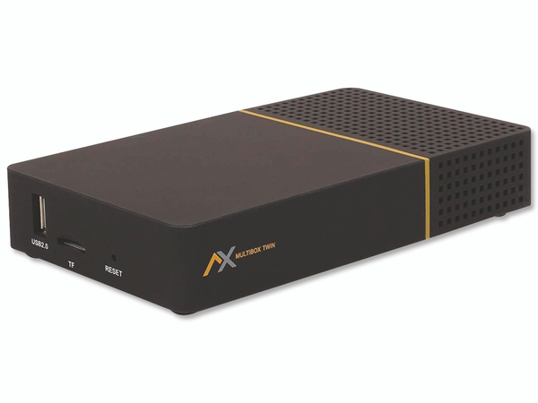 EASYFIND SAT-Receiver AX Multibox Twin 4K UHD E2 Linux Twin mit PVR - Produktbild 3