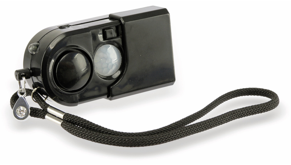 LOGILINK Taschenalarm mit PIR Sensor und Licht schwarz - Produktbild 4
