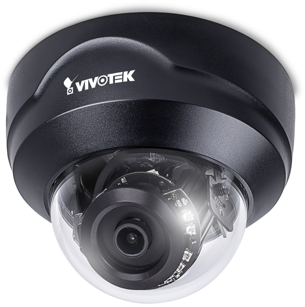 Vivotek POE-überwachungskamera FD8169A (Black), Dome, 2MP