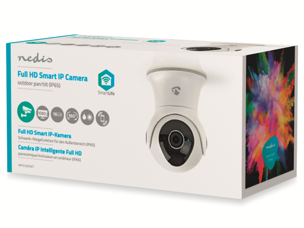 NEDIS Überwachungskamera SmartLife WIFICO20CWT, Full HD, außen - Produktbild 3