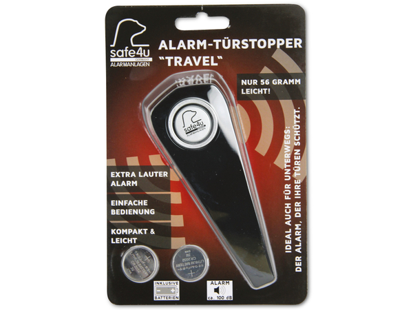 KH-SECURITY Alarm-Türstopper Travel 100 dB - Produktbild 2