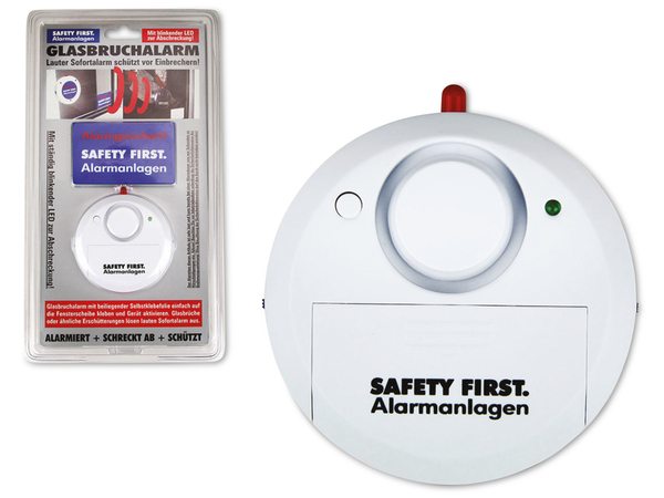 KH-SECURITY Safety First Glasbruchalarm weiß &quot;Premium&quot; - Produktbild 5