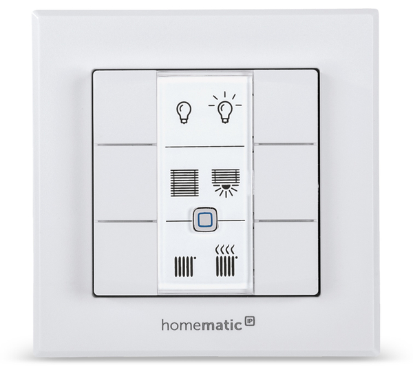HOMEMATIC IP Smart Home 142308A0 Wandtaster 6-fach - Produktbild 2