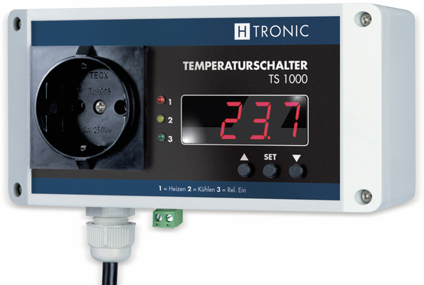H-TRONIC Temperaturschalter TS 1000