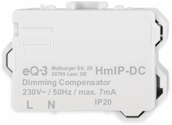 HOMEMATIC IP Smart Home 155402A0 Dimmerkompensator - Produktbild 7