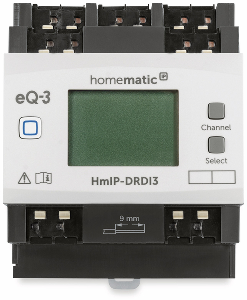 HOMEMATIC IP Smart Home 154434A0, Dimmaktor für Hutschienenmontage, 3-fach - Produktbild 5
