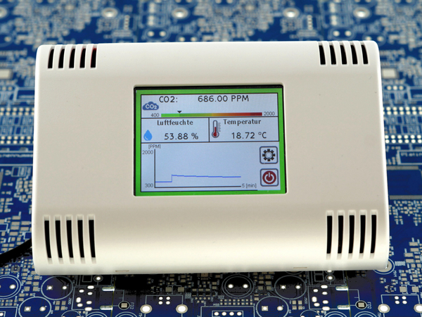 VISTRON Luftgütemonitor CO2 Monitor CM1 - Produktbild 2