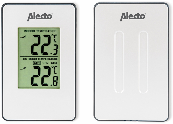Alecto Wetterstation WS-1050, weiß - Produktbild 2