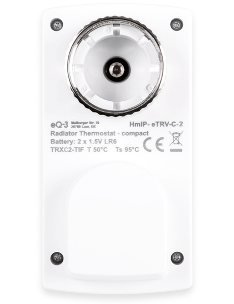 HOMEMATIC IP Smart Home 155648A0, Heizkörper-Thermostatkopf kompakt - Produktbild 12