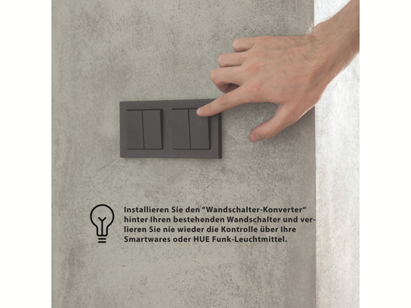 Smartwares Wandschalter-Umwandler SH8-90604, PRO Serie - Produktbild 5