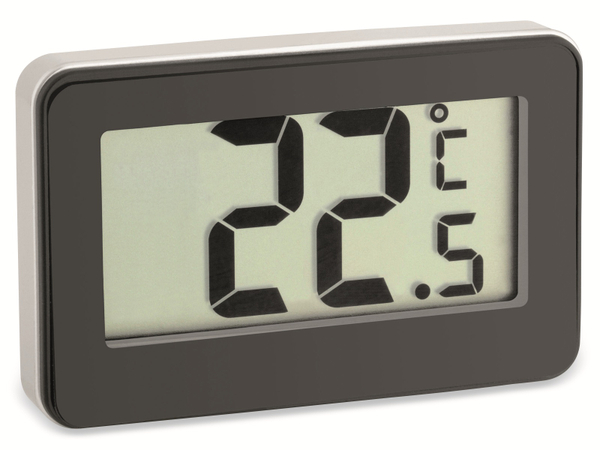 TFA Digitales Thermometer 30.2028.01, schwarz