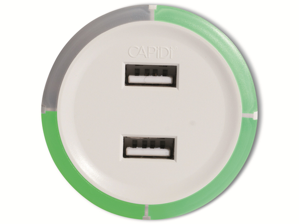 Zeitschaltuhr CAPiDi, 1-4 Stunden, USB, LED-Anzeige, grün - Produktbild 2