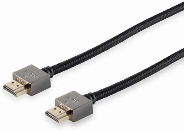 BLACK COTTON HDMI-Kabel, Slim, 1,5 m, schwarz