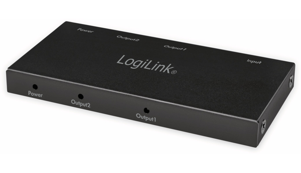 LogiLink HDMI-Splitter CV0140, Ultra Slim, 4K Pro 1 zu 2x Splitter