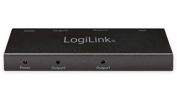 LogiLink HDMI-Splitter CV0140, Ultra Slim, 4K Pro 1 zu 2x Splitter - Produktbild 4
