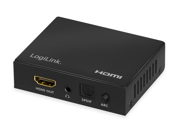 LOGILINK HDMI-Audio-Extraktor HD0055, 2CH/5.1CH, 4K/60 Hz