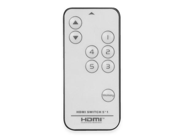 LogiLink HDMI-Switch HD0048, 5x1-Port, 4K/60 Hz - Produktbild 9