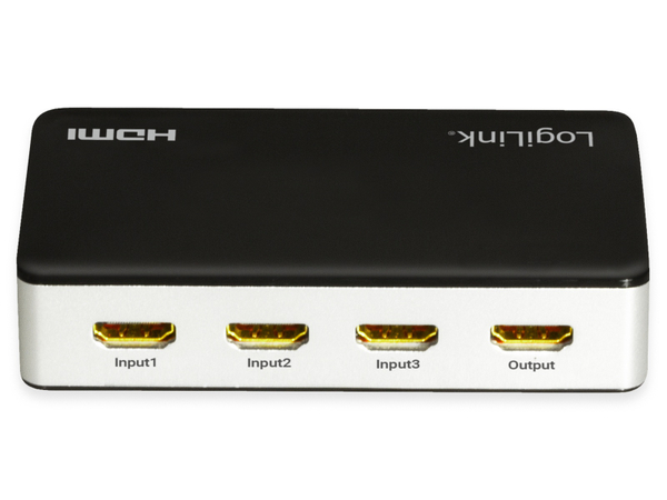 LOGILINK HDMI-Switch HD0044, 3x1-Port, 4K/60 Hz - Produktbild 7