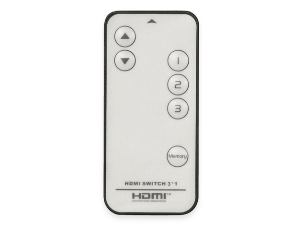 LOGILINK HDMI-Switch HD0044, 3x1-Port, 4K/60 Hz - Produktbild 9