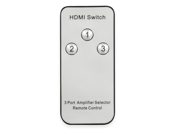LOGILINK HDMI-Switch HD0042, 3x1-Port, 1080p/60 Hz - Produktbild 9