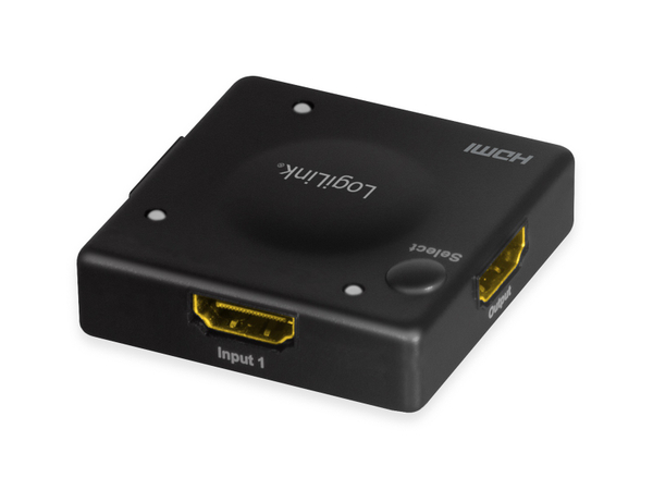 LOGILINK HDMI-Switch HD0041, 3x1-Port, 1080p/60 Hz, Mini - Produktbild 2