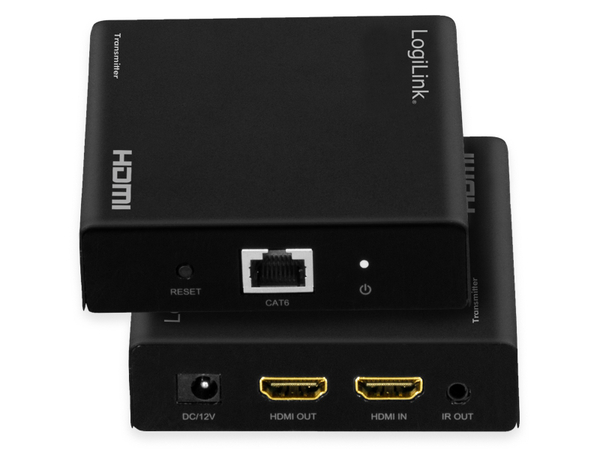 LOGILINK HDMI-Extender/Splitter-Set HD0030, over LAN, 1x2-Port, 70m, 4K/60Hz - Produktbild 6