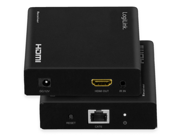 LOGILINK HDMI-Extender/Splitter-Set HD0030, over LAN, 1x2-Port, 70m, 4K/60Hz - Produktbild 7