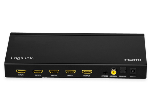 LOGILINK HDMI-Switch HD0052, 4x1-Port, 4K/60 Hz - Produktbild 6