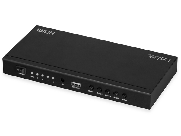 LOGILINK HDMI-Switch HD0053, 4x1-Port, 4K/30 Hz - Produktbild 2