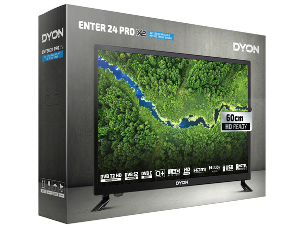 DYON LED-TV Enter 24 Pro X2, 60 cm (24&quot;), HD, EEK F - Produktbild 3