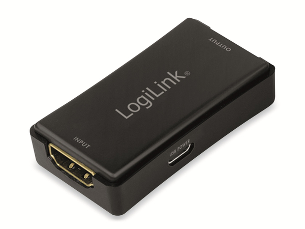 LOGILINK HDMI-Repeater HD0014, 4K/60 Hz, HDCP 2.2