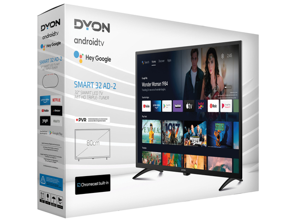 DYON LED-TV Smart 32 AD-2, 80 cm (32&quot;), EEK G, HD - Produktbild 5