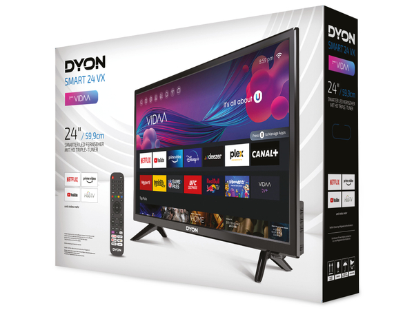 DYON LED-TV Smart 24 VX, 60 cm (24&quot;), EEK: F, mit VIDAA - Produktbild 5