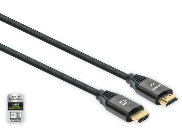 MANHATTAN Ultra HDMI-Kabel, 2 m, schwarz - Produktbild 2