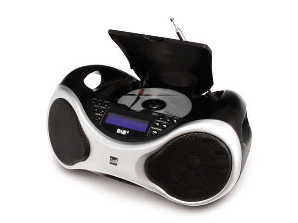 Dual DAB+/UKW Radio DAB-P 100, mit CD-Player - Produktbild 2