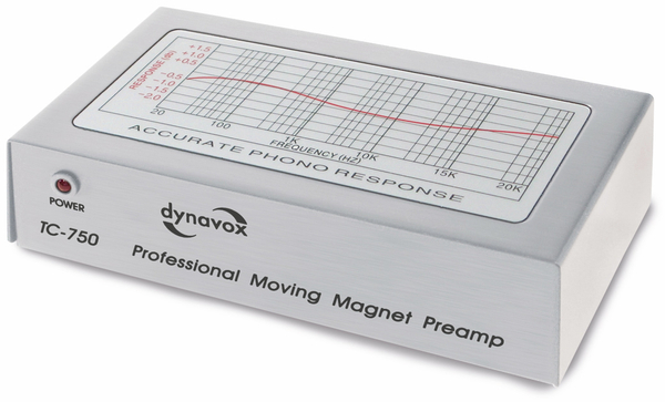 DYNAVOX Phono-Vorverstärker TC-750 silber