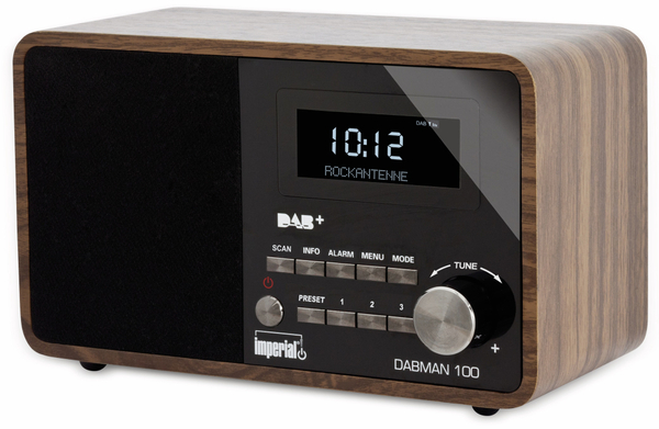 Imperial DAB Radio DABMAN 100, Holzoptik - Produktbild 3