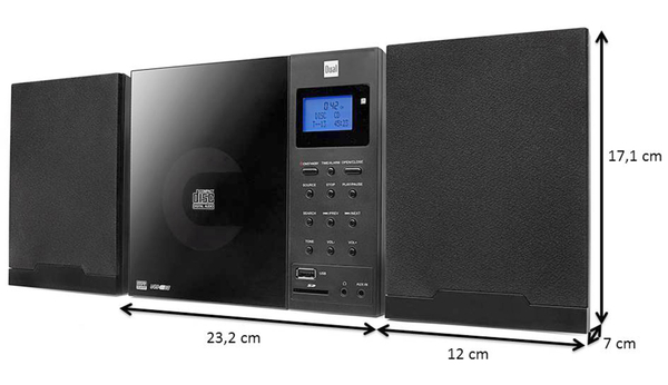 Dual Stereoanlage Vertical DAB 102 - Produktbild 4