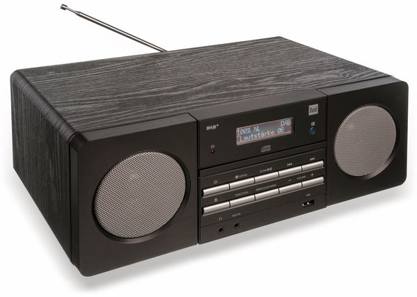 Stereoanlage DUAL DAB 410, schwarz - Produktbild 2