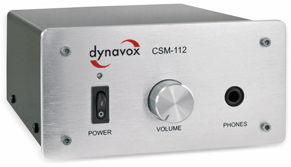 Dynavox Kopfhörerverstärker CSM-112, silber