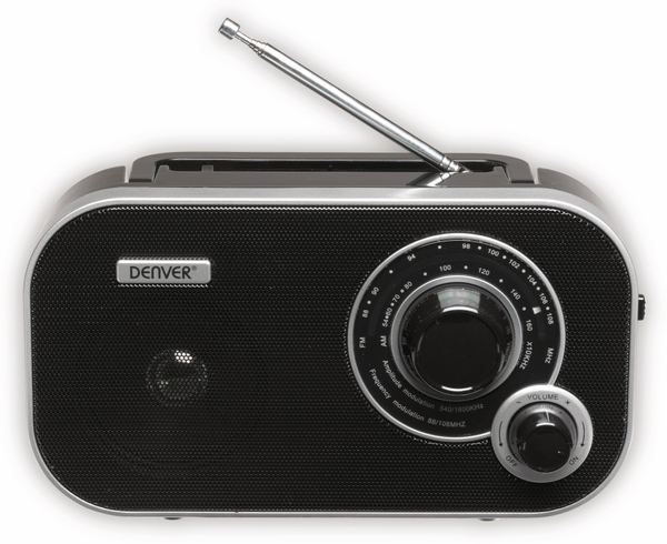 Denver UKW Radio TR-54, schwarz - Produktbild 3